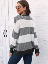 Load image into Gallery viewer, Full Size Round Neck Drop Shoulder Sweater
