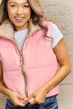 Load image into Gallery viewer, Zip-Up Drawstring Puffer Vest