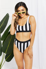 Load image into Gallery viewer, Striped Tank High Waist Bikini