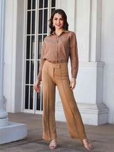 Load image into Gallery viewer, Double Take Center Seam Straight Leg Pants
