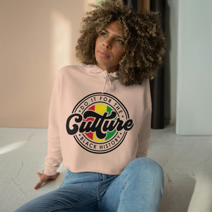 ""Do It For The Culture" Cropped Hoodie