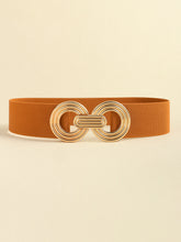 Load image into Gallery viewer, Geometric Buckle Elastic Wide Belt