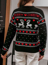 Load image into Gallery viewer, MERRY CHRISTMAS Round Neck Sweater