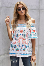 Load image into Gallery viewer, Floral Off-Shoulder Blouse