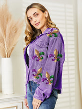 Load image into Gallery viewer, Sequin Raw Hem Jacket