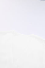 Load image into Gallery viewer, V-Neck Tie Hem Flutter Sleeve Blouse