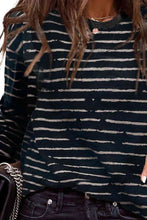 Load image into Gallery viewer, Full Size Printed Round Neck Long Sleeve T-Shirt