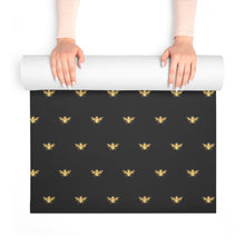 Load image into Gallery viewer, Bumblebee Print Foam Yoga Mat