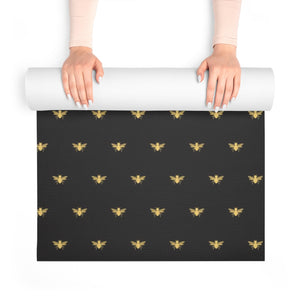 Bumblebee Print Foam Yoga Mat