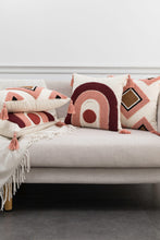 Load image into Gallery viewer, Geometric Graphic Tassel Decorative Throw Pillow Case
