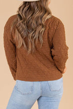 Load image into Gallery viewer, Long Sleeve Round Neck Top