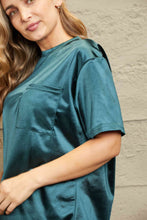 Load image into Gallery viewer, Double Take Round Neck Dropped Shoulder Top