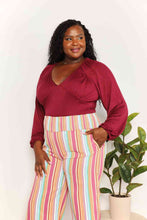 Load image into Gallery viewer, Culture Code  Full Size V-Neck Bodysuit