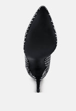 Load image into Gallery viewer, fortunate rhinestones embellished mesh boots-4