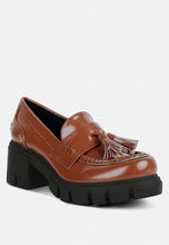Load image into Gallery viewer, jonah tassels detail chunky loafers-6