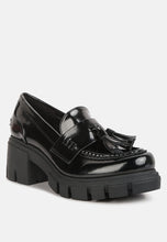 Load image into Gallery viewer, jonah tassels detail chunky loafers-16