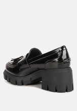 Load image into Gallery viewer, jonah tassels detail chunky loafers-17