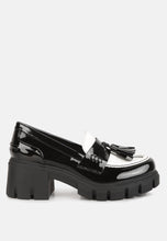 Load image into Gallery viewer, jonah tassels detail chunky loafers-10