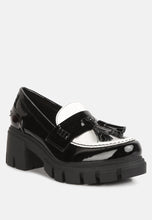 Load image into Gallery viewer, jonah tassels detail chunky loafers-11