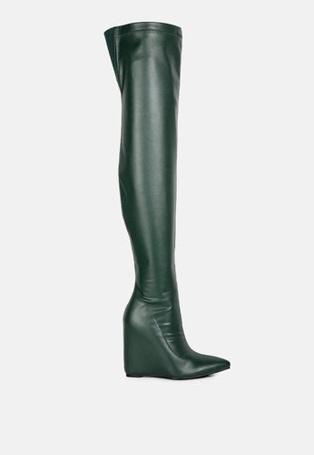 leggy lass wedge heel long boots-0