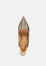Load image into Gallery viewer, poudre metallic patent faux leather pumps-3