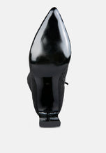 Load image into Gallery viewer, prinkles quilted italian block heel calf boots-15