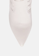 Load image into Gallery viewer, quilt knee high block heeled boots-4