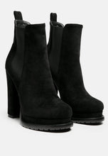 Load image into Gallery viewer, spire suede block heeled boots-6