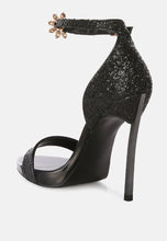 Load image into Gallery viewer, straight fire high heel glitter stilettos-17