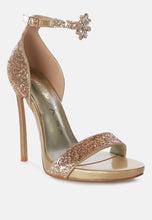 Load image into Gallery viewer, straight fire high heel glitter stilettos-11