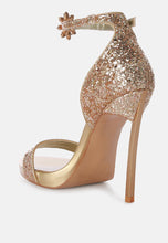 Load image into Gallery viewer, straight fire high heel glitter stilettos-12