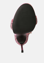 Load image into Gallery viewer, straight fire high heel glitter stilettos-9