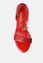 Load image into Gallery viewer, straight fire high heel glitter stilettos-3