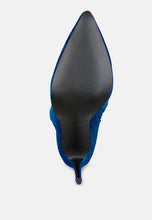 Load image into Gallery viewer, tigerlily knitted stiletto long boots-14