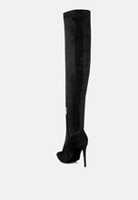 Load image into Gallery viewer, tigerlily knitted stiletto long boots-17