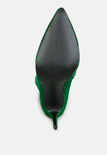 Load image into Gallery viewer, tigerlily knitted stiletto long boots-4