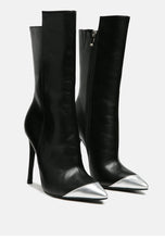Load image into Gallery viewer, twitch dip toe stiletto boots-1