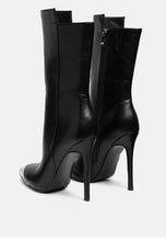 Load image into Gallery viewer, twitch dip toe stiletto boots-2