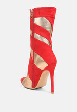 Load image into Gallery viewer, whistles straps ankle stilletos-2