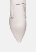 Load image into Gallery viewer, zade thigh high long boots in stretch patent pu-4